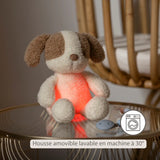 Nattou veilleuse bébé chien Teddy 874595