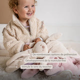 Nattou Lapidou peluche douce lapin sable 874618