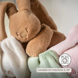 Nattou Lapidou peluche douce lapin beige chaud 874625