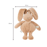 Nattou Lapidou peluche douce lapin beige chaud 874625