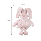 Nattou Lapidou peluche douce lapin rose poudré 874649