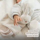 Nattou Lapidou doudou doux sable 874694