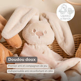 Nattou Lapidou maxi doudou doux sable 874779