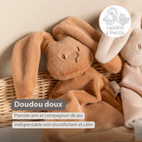 Nattou Lapidou maxi doudou doux beige chaud 874786
