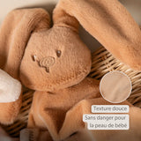 Nattou Lapidou maxi doudou doux beige chaud 874786