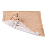 Nattou doudou couverture Lapidou doux beige chaud 874861