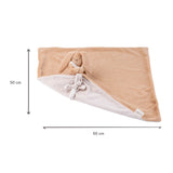 Nattou doudou couverture Lapidou doux beige chaud 874861