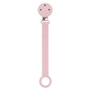 Nattou attache sucette avec fixation universelle silicone rose 875523