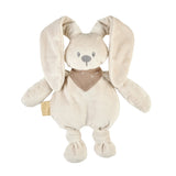 Nattou peluche Lapidou "Glow in the dark" sable avec bandana imprimé 875691