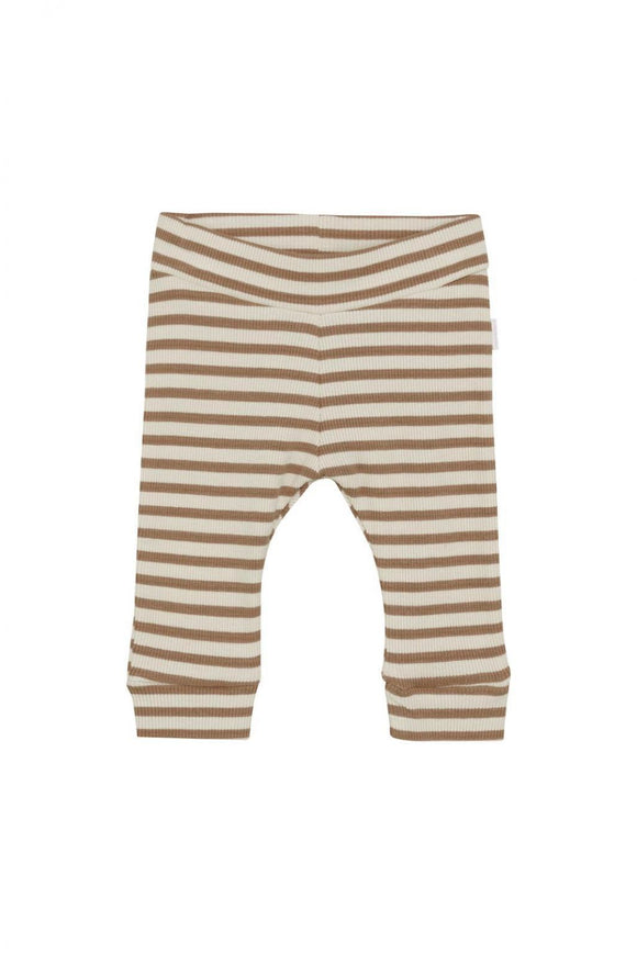 Noppies pantalon Surry Stripe pattern medium brown 5471113