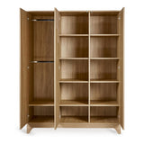 Quax garde robe 3 portes Tsugi honey ash 54F06-04006XL expo (pas d'envoi)