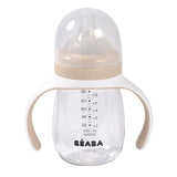 Beaba biberon d'apprentissage 2en1 argile 913631