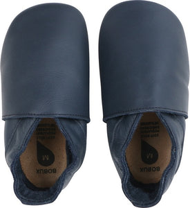 BOBUX Chaussons en cuir navy 00000-01
