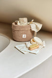 Jollein panier de rangement 14x18 cm Cloudy Rib milky coffee 580-001-68118