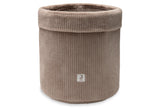 Jollein panier de rangement 30x35cm Cloudy Rib milky coffee  580-010-68118