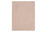 Jollein couverture 75x100cm Basic knit wild rose/fleece 517-511-67068