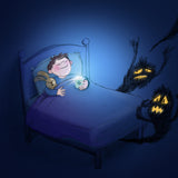 Pabobo veilleuse Nomade beige Dans les bois SL02-BOIS