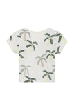 Noppies t-shirt imprimé Egret 6430013