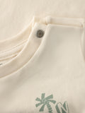 Noppies t-shirt manches courtes en coton Egret 6430022