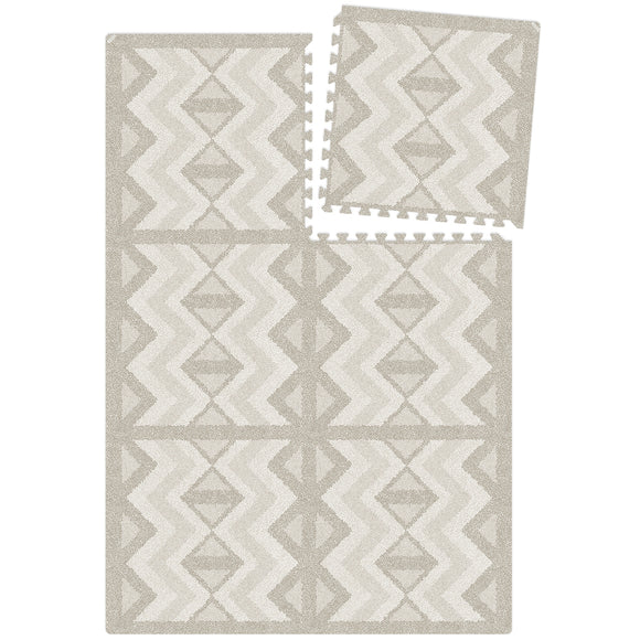 Eeveve Puzzle Kilim Feather grey 40002