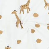 Lilulila Pyjama zippé en Bambou Mom & Baby Giraffe