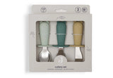 Jollein couverts silicone jade shades 704-001-68186