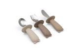 Jollein couverts silicone natural shades 704-001-68187