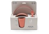 Jollein set de repas silicone blush shades 705-007-68185