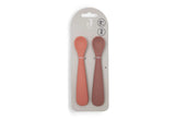 Jollein cuillère souple en silicone Blush shades (lot de 2) 710-001-68185