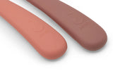 Jollein cuillère souple en silicone Blush shades (lot de 2) 710-001-68185