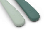 Jollein cuillère souple en silicone Jade shades (lot de 2) 710-001-68186