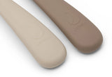 Jollein cuillère souple en silicone Natural shades (lot de 2) 710-001-68187