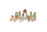 Jollein tonneau de blocs en bois Jollies 712-603-68196