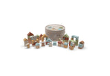 Jollein tonneau de blocs en bois Jollies 712-603-68196