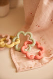 Jollein jeu d'anneaux silicone Flowers  715-605-68189