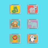 Glo Pals cubes lumineux Zoo (lot de 6) GP 6PK ZOO