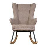 Quax fauteuil d'allaitement Rocking Adult Chair De Luxe Stone 76 16 J1817-09 (UNIQUEMENT RETRAIT EN MAGASIN, PAS D'ENVOI)