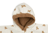 Jollein poncho impermeable Mini Teddy Bear/Teddy Fleece 763-097-68234