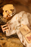 Jollein coffret cadeau jouets en bois Bunny Luz 766-001-68236
