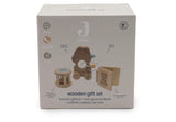 Jollein coffret cadeau jouets en bois Bear Brave 766-001-68243