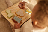 Jollein puzzle de Formes en bois Jollies 771-001-68196