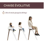 Chicco chaise Crescendo up  pearl cooper re_lux 08087046850000 EXPO (pas d'envoi)