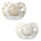 Suavinex sucette SX Pro 6-18m Birdies beige (lot de 2) 309060