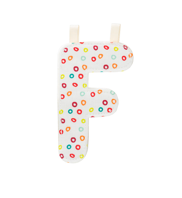 Lilliputiens lettre tissu 
