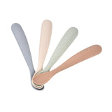 Beaba lot de 4 cuillères 1er âge silicone natural 913601