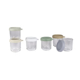Beaba pots de conservations en verre 250ml natural color (lot de 6) 914033