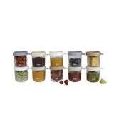 Beaba pots de conservations en verre 250ml natural color (lot de 10) 914034