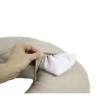Beaba petit coussin multi-usage little warmy argile chiné 915082