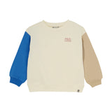 Daily Seven sweat oversize Cut & Sew off White