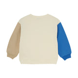 Daily Seven sweat oversize Cut & Sew off White
